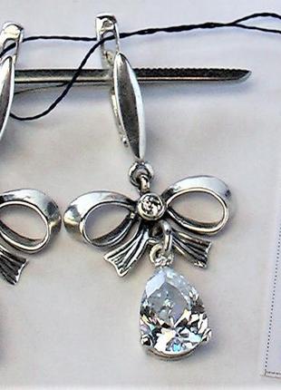 Серьги серебро 925 проба 5.60 грамма