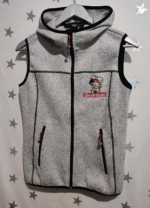 Жіночий трикотажний флісовий жилет