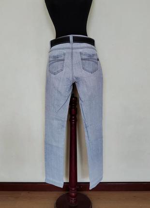 Завужкні сірі жіночі джинси no name 30 розмір3 фото