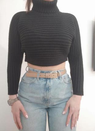 Крутий укорочений светр
