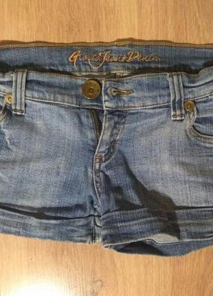 Джинсовые шорты gloria jeans
