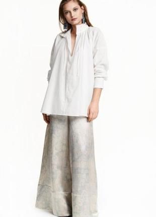 Невероятные брюки-юбка с шелком2 фото