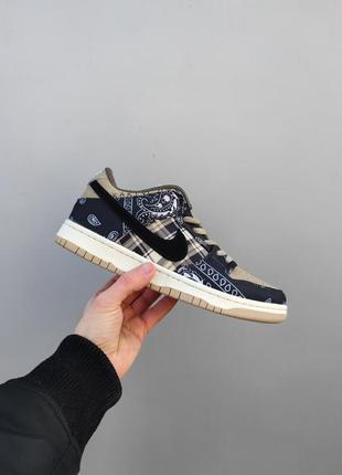 Чоловічі кросівки nike sb dunk x cactus jack / smb2 фото