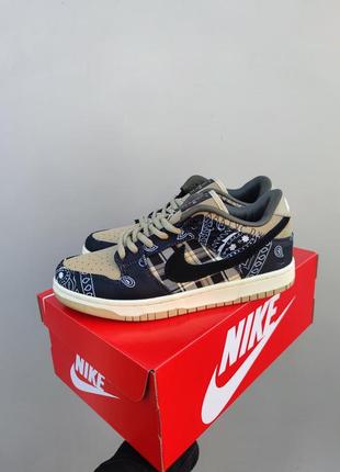 Мужские кроссовки nike sb dunk x cactus jack / smb