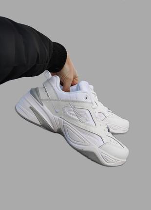 Мужские кроссовки nike m2k tekno white / smb