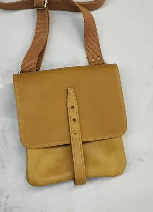 Мужская кожаная сумка через плечо stedley