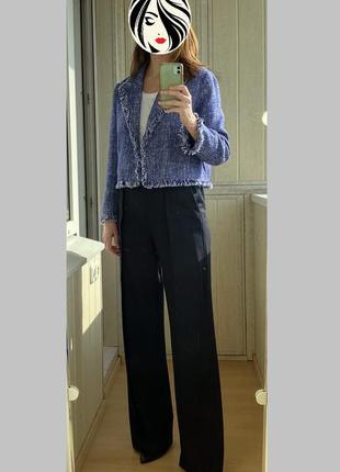 Жакет твідовий піджак укорочений