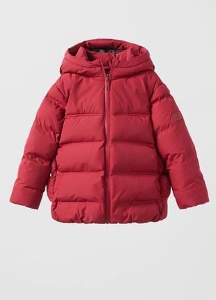 Зимова куртка для хлопчика zara іспанія розмір 122, 164 червона оригінал1 фото