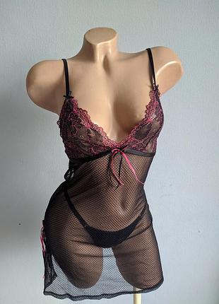 Напівпрозора сорочка, пеньюар.