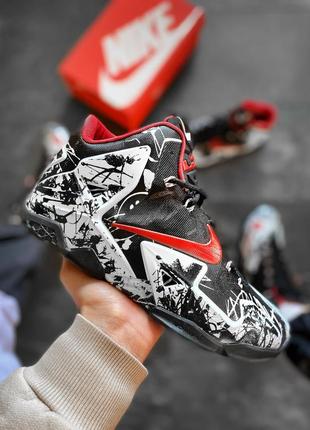 Мужские кроссовки nike lebron 11 graffiti miami heat / smb4 фото