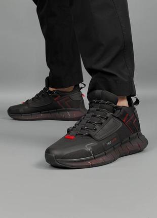 Кроссовки edge black red