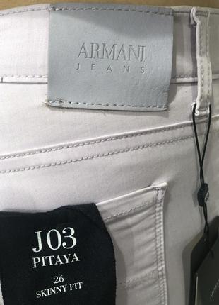 Новые укороченные джинсы скинни armani jeans {оригинал}3 фото