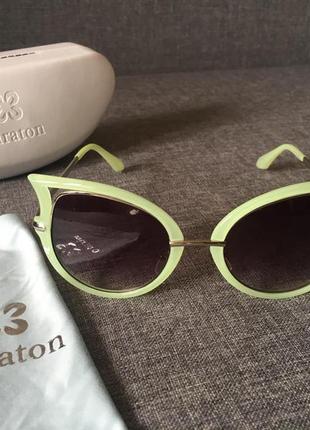 Стильные очки салатного цвета miraton2 фото