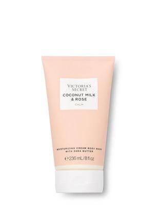 Victoria's secret coconut milk & rose крем-гель для душу1 фото