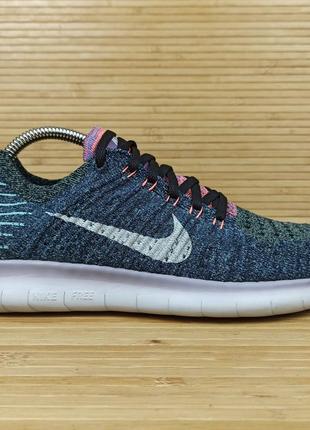 Кроссовки для бега nike free rn flyknit размер 40 (25,5 см.)2 фото