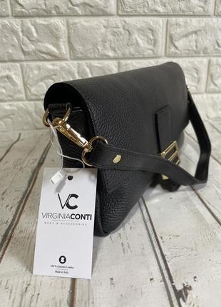 Женская кожаная сумка клатч багет итальянская новая коллекция5 фото