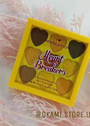 I heart revolution heart breakers shadow palette, joy