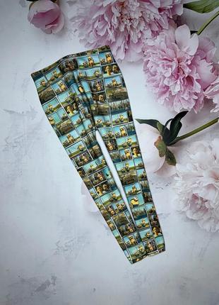 Лосины легенсы с миньонами