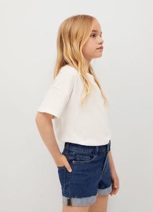 Джинсовые шорты mango