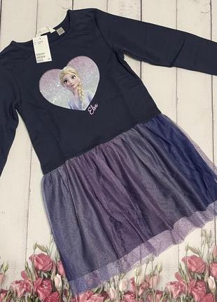 Платье двунитка frozen h&amp;m платье