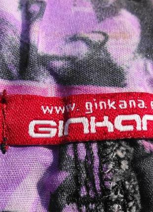 Ginkana. джинсовые короткие шорты с цветными стразами. испания.4 фото