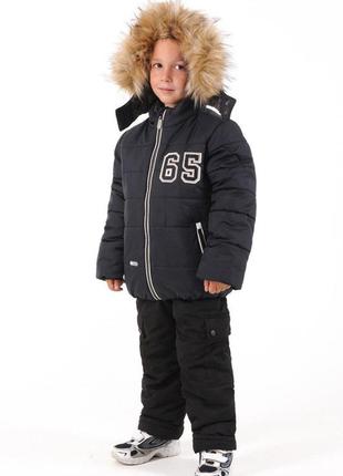 Зимний костюм для мальчиков "денди", размеры на рост 98 - 1282 фото