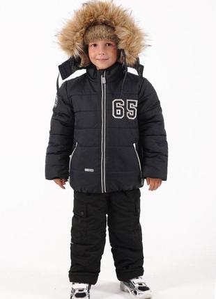 Зимний костюм для мальчиков "денди", размеры на рост 98 - 1284 фото