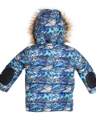 Детский зимний костюм  с отстежной жилеткой, размері на 1-4 года5 фото