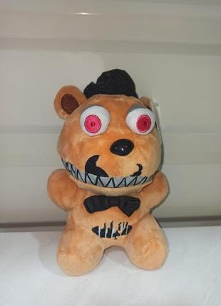 М'яка іграшка п'ять ночей з фредді аніматронік фредді фазбер freddy 20 см4 фото