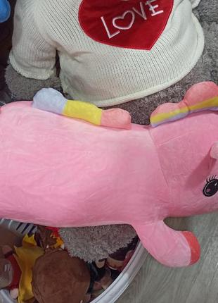 Плед іграшка подушка 3в1 єдиноріг ,3 кольори