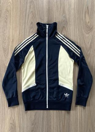 Мужская редкая спортивнаяя винтажная кофта олимпийка adidas 19707 фото