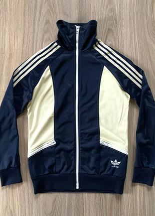 Чоловіча рідкісна спортивна вінтажна кофта олімпійка adidas 1970