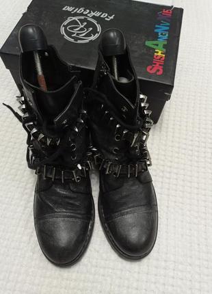 Ботинки шкіряні стильні megan