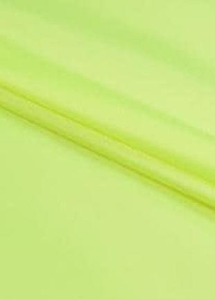 Плащевая болония болонья фосфорный салатовый для курток плащей палаток флагов