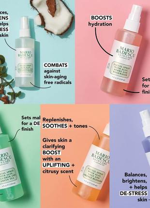 Mario badescu facial spray спрей - тоник для лица 59ml