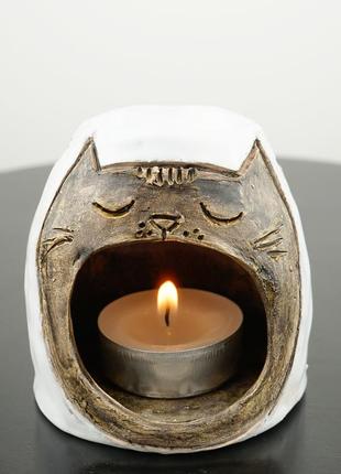 Аромалампа кот подарок для дома