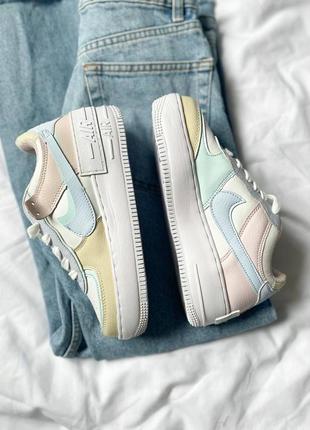 😍nike air force 1 shadow pastel⬜️8 фото