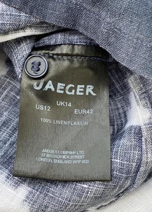 Льняная рубашка туника jaeger3 фото