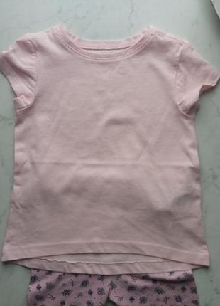 Яркая футболка  для маленькой модницы vertbaudet на 3-4 года2 фото