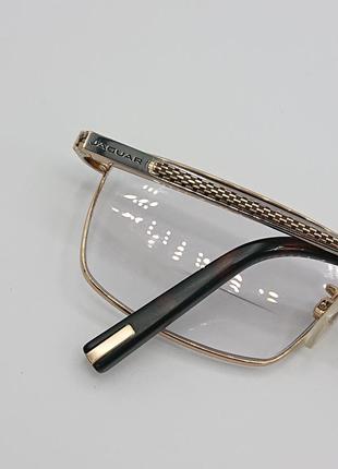 Титанова вкрита золотом оправа jaguar mod 35815-00074 фото