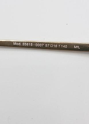 Титанова вкрита золотом оправа jaguar mod 35815-00077 фото