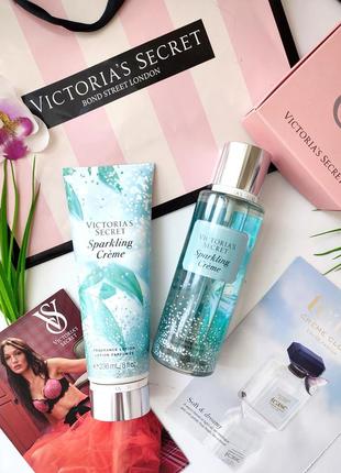 Victoria’s secret original sparkling creme спрей и лосьон для тела1 фото