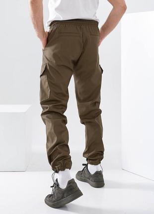 Тактические брюки мужские качественные рип стоп черные хаки серые графит прочные брюки карго спортивные с накладными карманами3 фото
