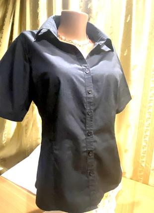 Женская рубашка, деловой стиль,/ от бренда simon jersey./4 фото