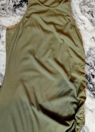 Сукня міді із затяжкою4 фото