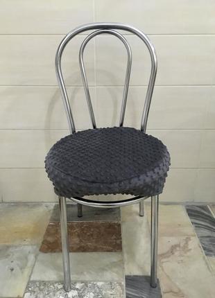 Натяжний чохол на кухонний стілець для захисту оббивки | індивідуальний пошив