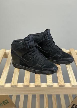 Кроссовки nike dunk high