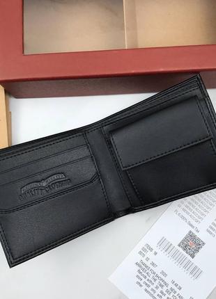 Чоловічий ремінь і портмоне levis / подарунковий набір / чорний гаманець на подарунок4 фото
