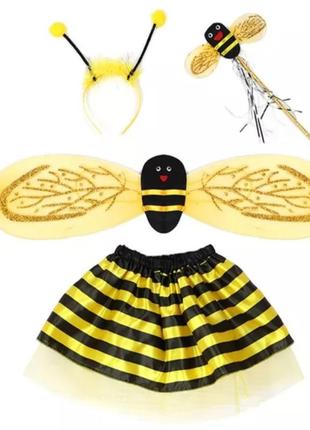 Дитячий костюм бджілка на 3-4, 5-6, 7-8 років1 фото
