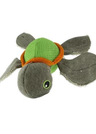 Плюшева іграшка animall grizzzly черепаха з кулькою, для собак, 20×26×9 см